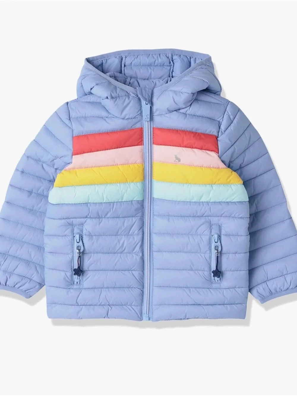 Joules Girls Kinnaird Showerproof Recycled Packable Padded Jacket 3T